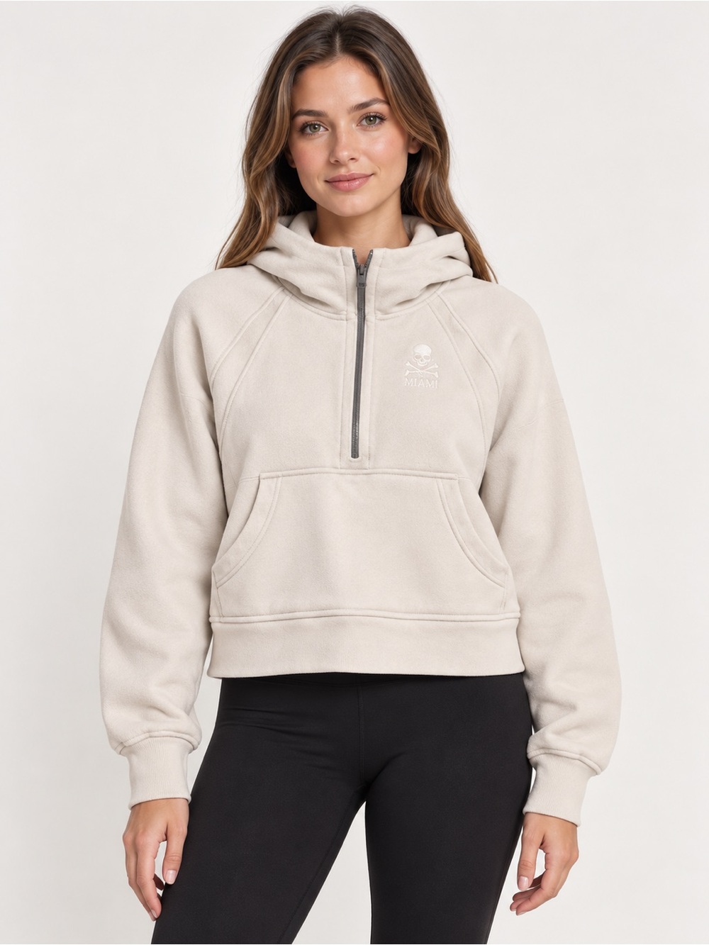 Lululemon × SoulCycle Miami hoodie Scuba Oversized Half-Zip Hoodie